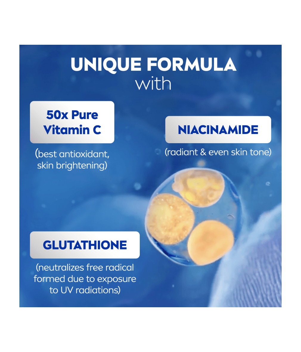 Nivea Extra Bright C&AHA Vitamin Body Serum