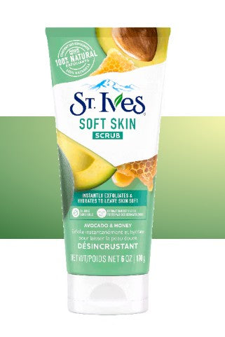 St. Ives Soft Skin Avocado & Honey Face Scrub
