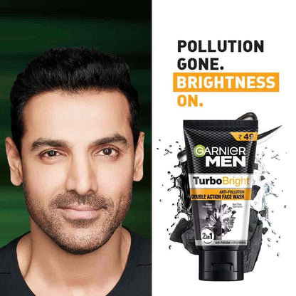 Garnier Men Turbo Bright Face Wash