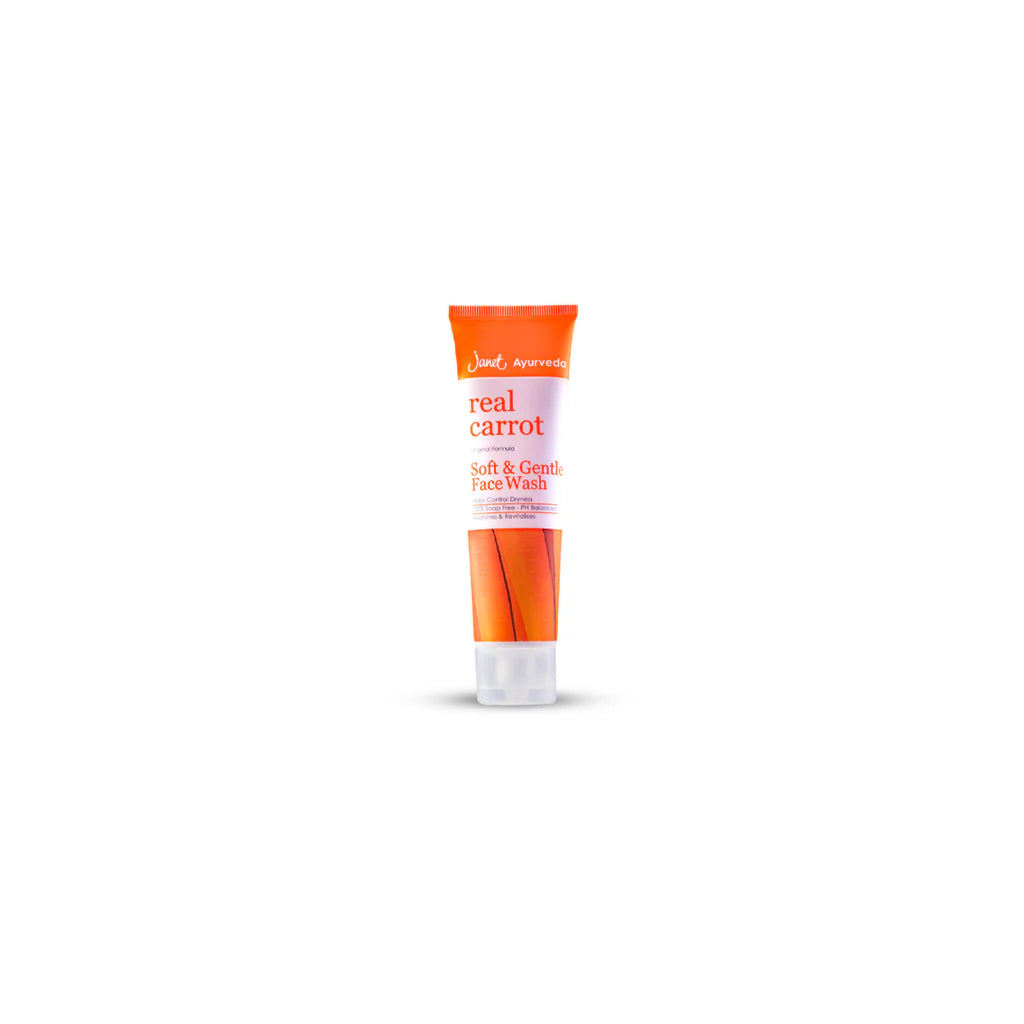 Janet Real Carrot Soft & Gentle Face Wash