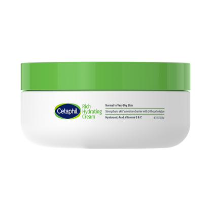Rich Hydrating Cream for Soft, Moisturized Skin - 1.7 Oz Tub