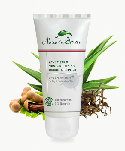 Nature's Secrets Acne Clear Skin Brightening Double Action Gel