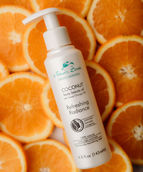 Nature's Secrets Coconut Body Beauty Oil With Sweet Orange Oil Refreshing Radiance
