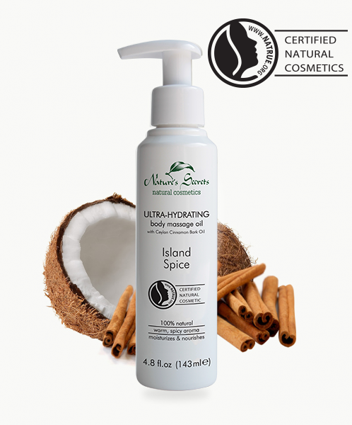 Nature's Secrets Body Massage Oil Island Spice