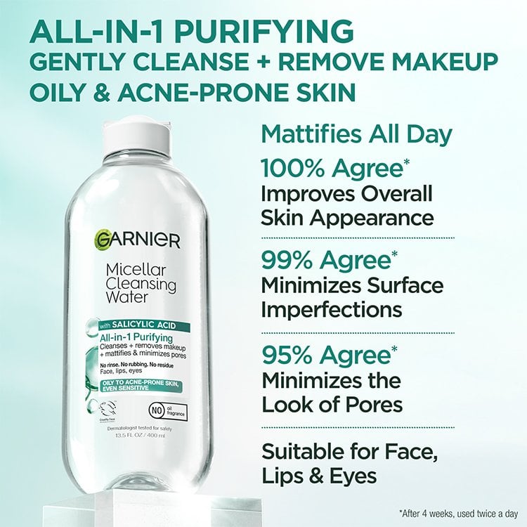 Garnier Micellar Water Salicylic Acid