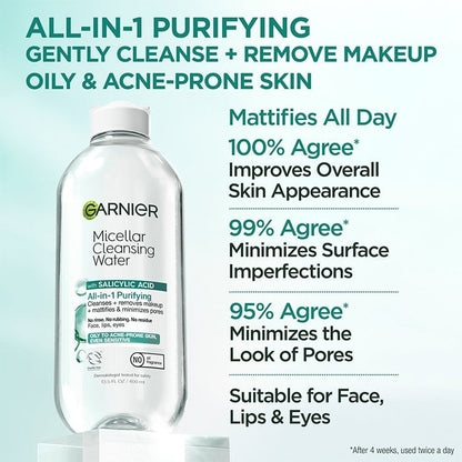 Garnier Micellar Water Salicylic Acid