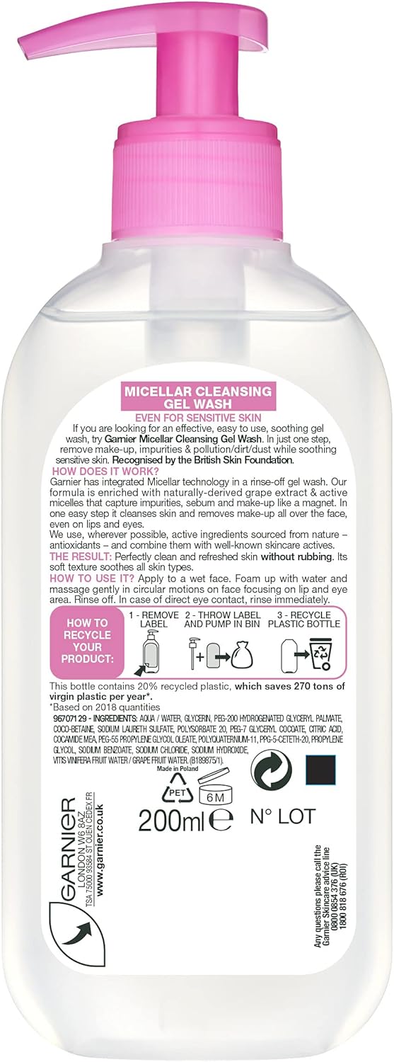 Gentle Face Wash 200ml