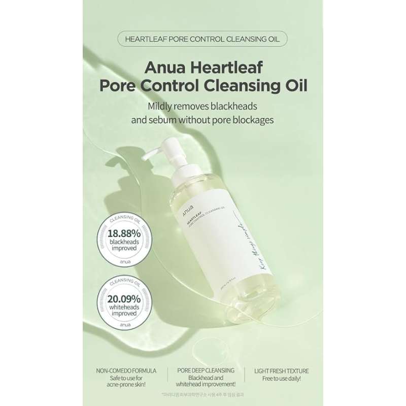 Heartleaf Pore Control Oil
