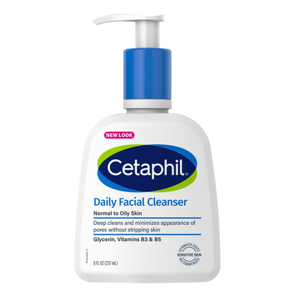 Cetaphil Daily Facial Cleanser For Normal to Oily Skin