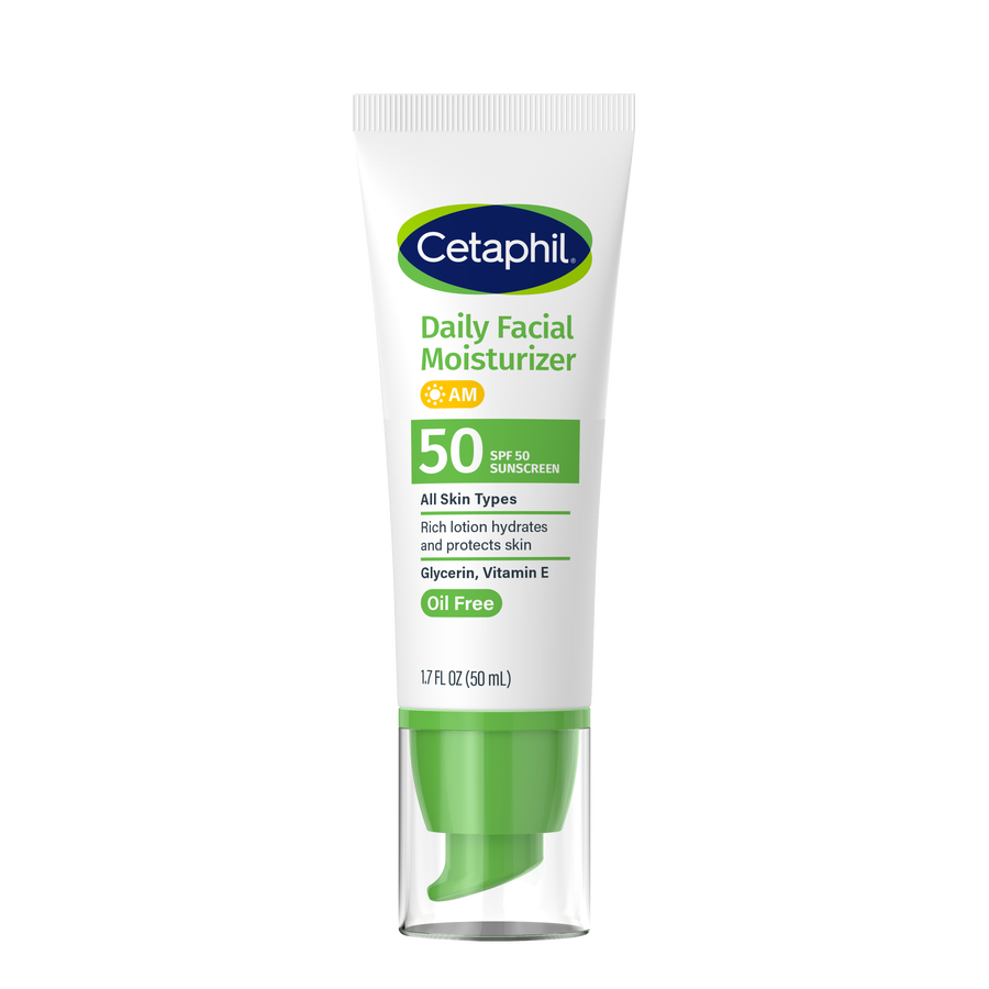 Cetaphil Daily Facial Moisturizer AM-SPF 50 For All Skin Types