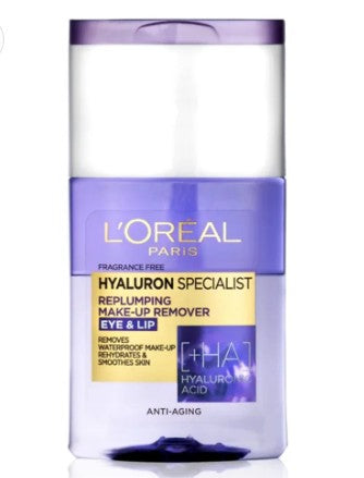 L'Oréal Paris Hyaluron Specialist Replumping Eye & Lip Makeup Remover