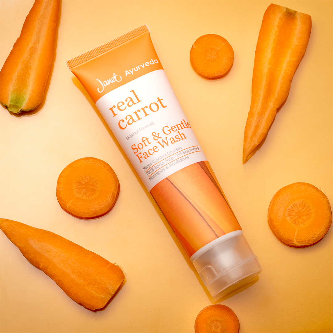 Gentle Real Carrot Face Wash