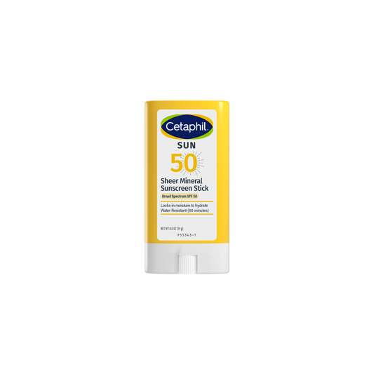 Cetaphil Sheer Mineral Sunscreen Stick SPF 50