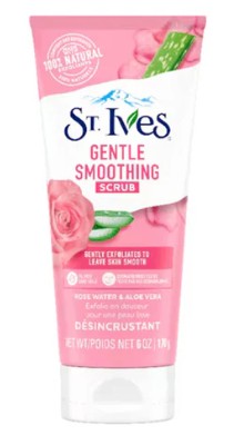 St. Ives Gentle Smoothing Rose Water and Aloe Vera Face Scrub