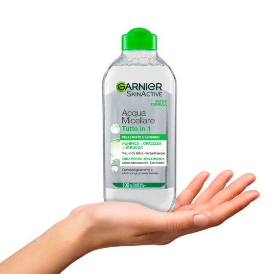 Garnier Acqua Micellare Tutto in 1 Pelli Miste e Sensibili
